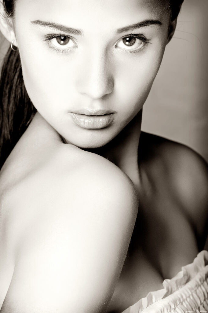 Model Portfolio photoshoot by Kevin Mark Pass, makeup by Storm Pass Makeup