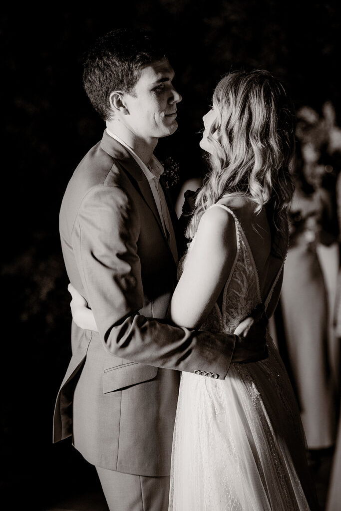 Candid sepia / black & white photography for A&J wedding shot by Kevin Mark Pass Photography, makeup by Storm Pass